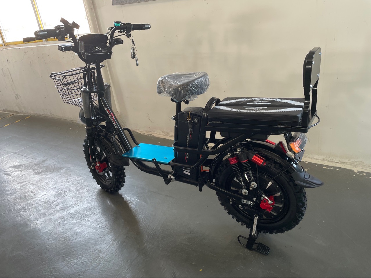 16inch Yilan Delivery Electric Motorcycle 48V Ebike Electric Motorcycle with Super Long Range