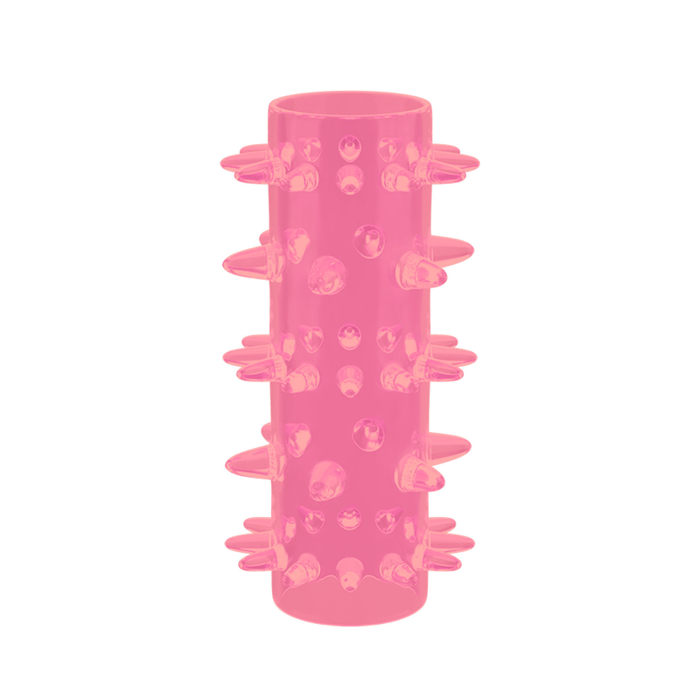 Fancy Lock Ring Series TPE Cock Ring, Slip-on Desensitizing Ring, Blue Mini Style — detail image 5