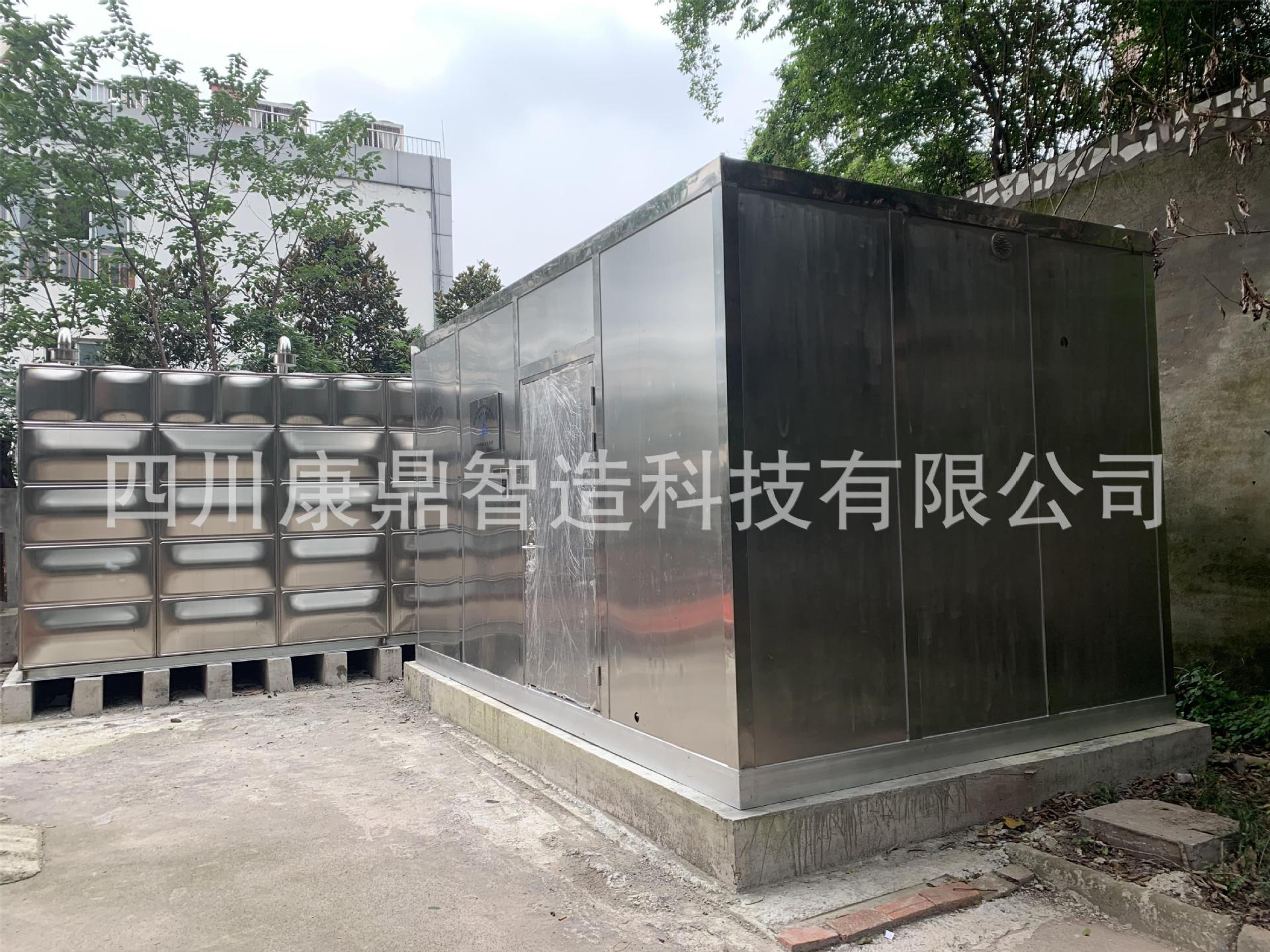 智慧泵房集装箱污水处理设备集装箱发电储能预制舱防腐耐用