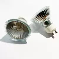 Фабрика Прямая продажа Amazon Регулируемая яркости 110V 35W 220V 50W GU10 Галогенная лампа GU10 лампа с плавным воском