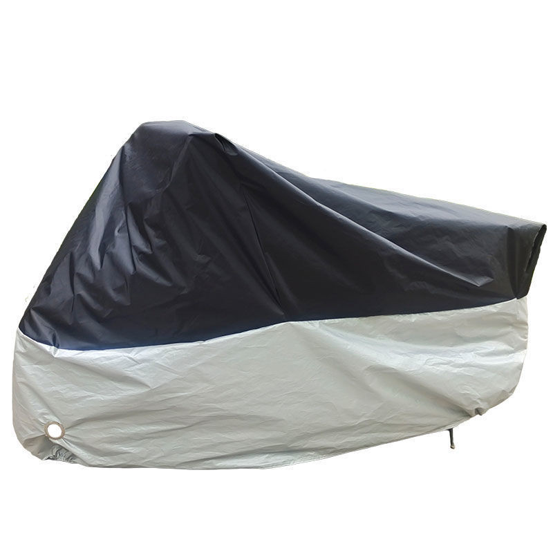 Cross-border in stock polyester taffeta sunscreen motorcycle cover dustproof 190T motorcycle clothing rainproof motorcycle cover