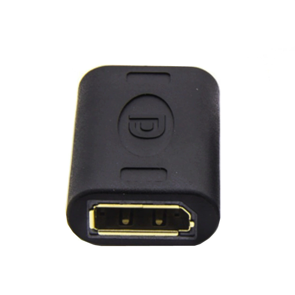 Золотая-plated DP Displayport материнская -к голове Матери прямой голов DP двойной материн HD переход головы 60Гц