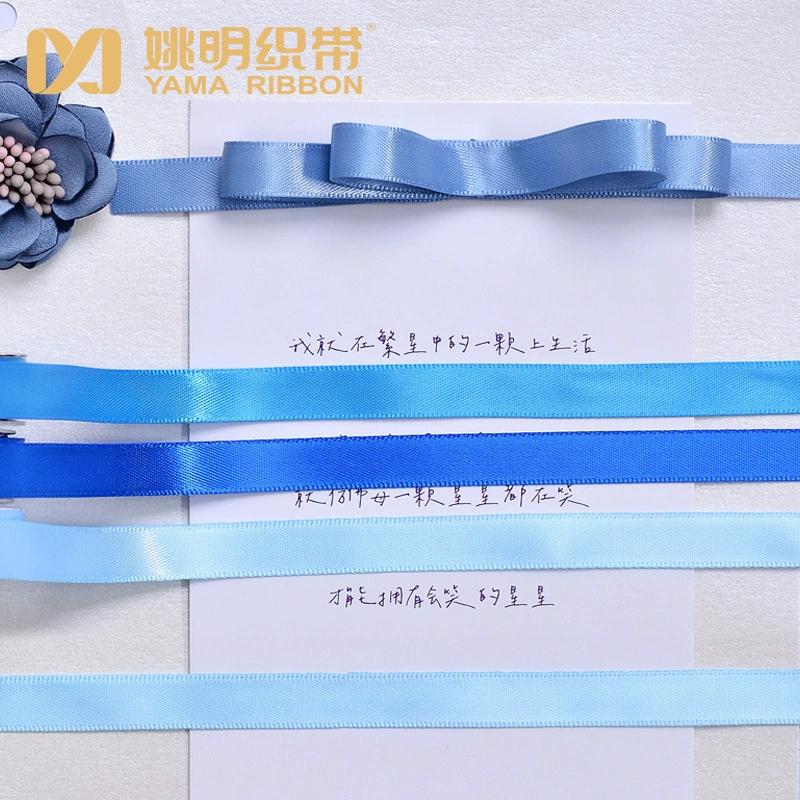 Blue universal decorations with bow, accessory, (Cross-border trading), 9mm