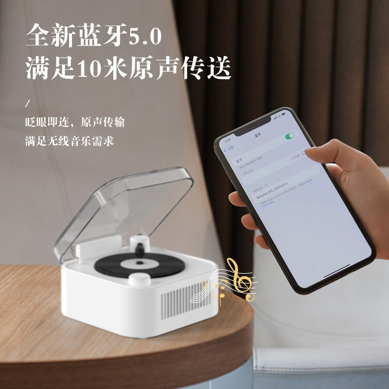 屋外の家庭的な雰囲気と高価値のBluetoothスピーカーDouyinクリエイティブ製品を備えた新しいクロスボーダーレトロBluetoothスピーカー|undefined