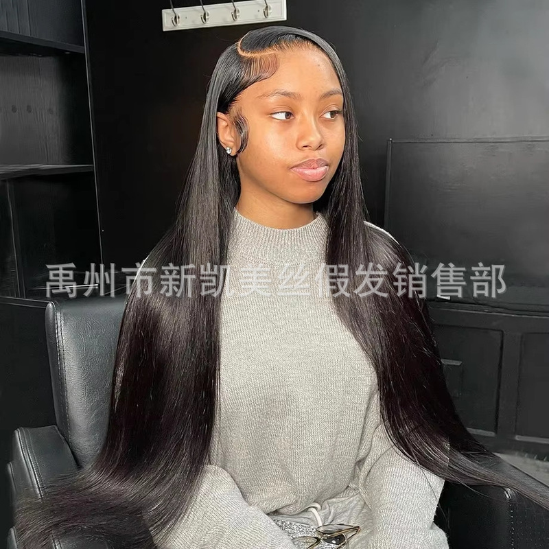 Straight strip rubber-free head cover in stock and fast delivery Glueless Wigs Wholesale quantity can be discounted