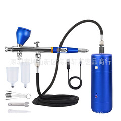 Amazon best-selling automatic on/off charging electric small airbrush set model for spraying and coloring