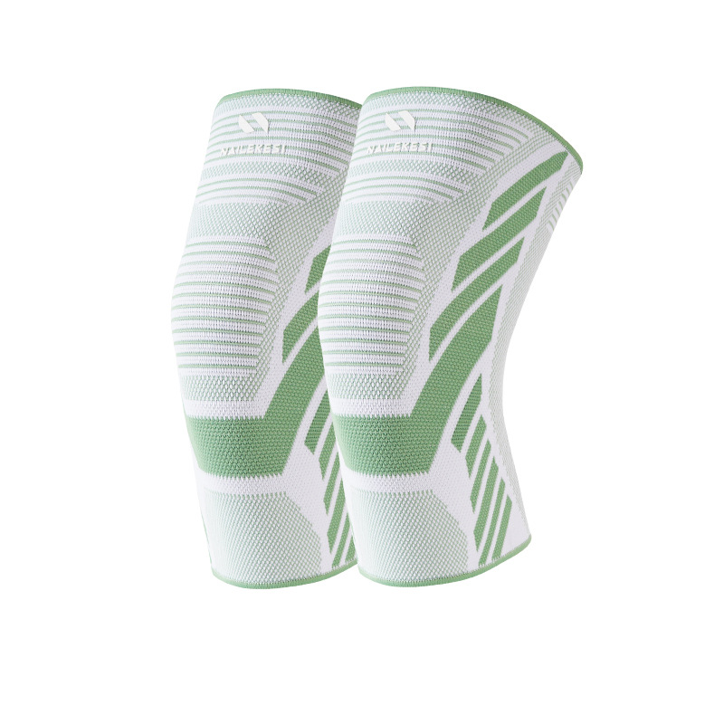 Rodilla deportiva verano transpirable nailon running baloncesto fitness equipo de protección de montañismo al aire libre hombres transfronterizos al por mayor rodilleras