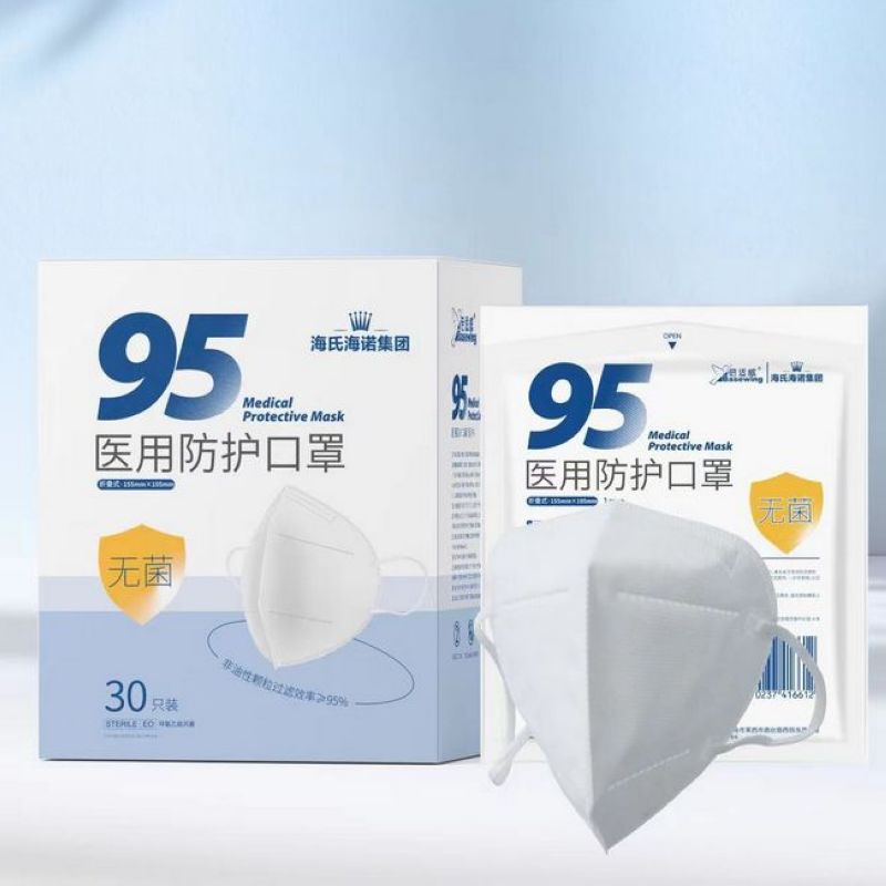 Disposable white three dimensional breathable medical mask for…