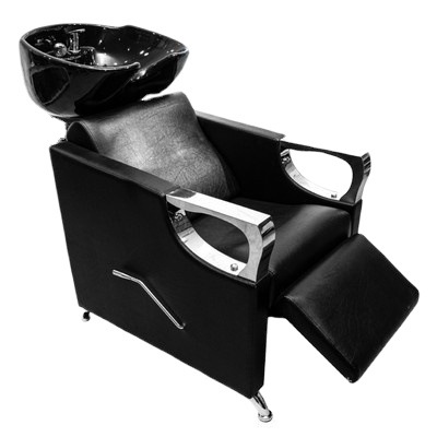 Exportación a salones de belleza europeos y americanos Silla de descarga rápida para sentarse Champú para sentarse Silla de champú Silla de estilo europeo conveniente