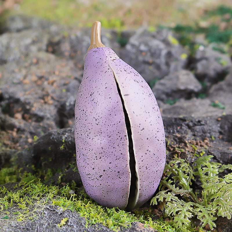 Children's Creative Science and Education Early Learning Simulation Fake Fruits and Vegetables, Wooden Fruit Food Models, Food Decorations, Decorative Shooting Props