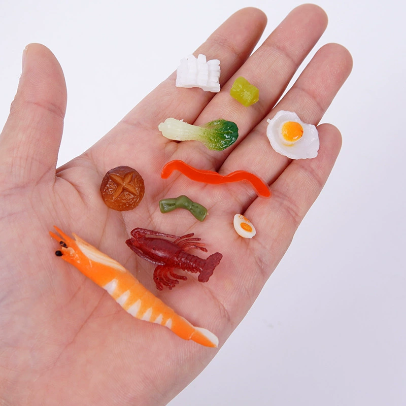 Realistic small food play, toy, DIY