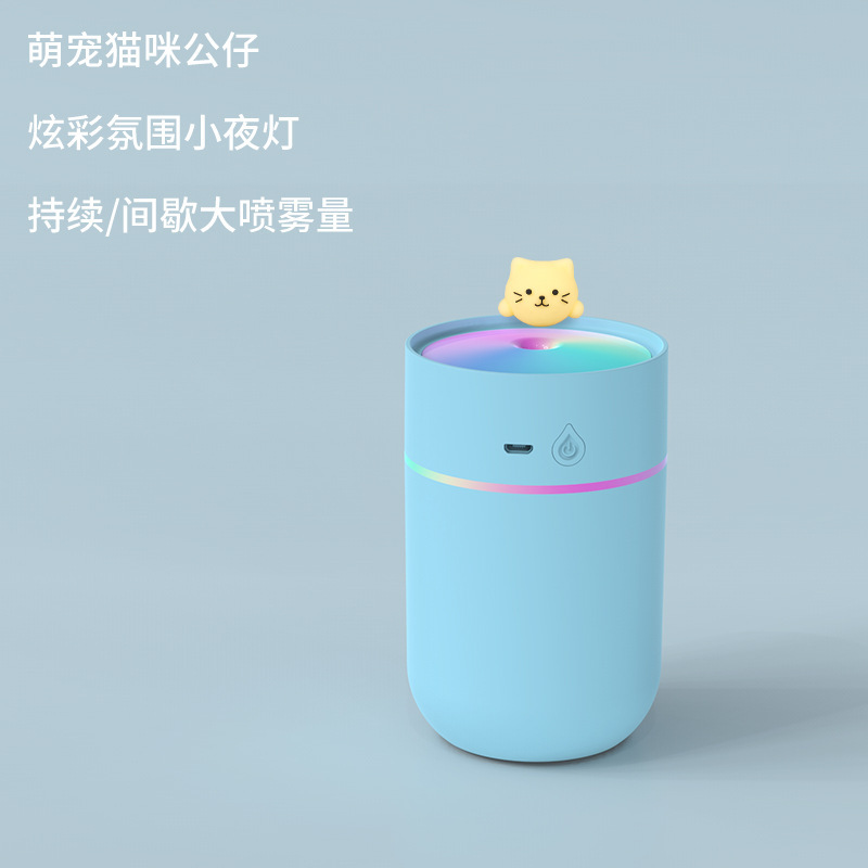 クロスボーダー萌えペット加湿器家庭用大霧量小型携帯型ミニデスクエアアロマスプレー卸売り|undefined
