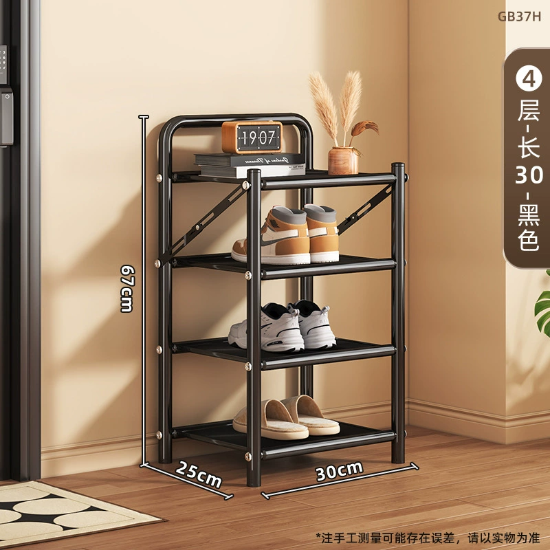 Renter-friendly Shoe Cabinet Multi-tier Shoe Rack Foldable from Yomiego