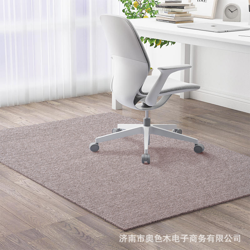 Bedroom Computer Chair Floor Mat Kidsren's Study Chair Carpet Study Desk Swivel Chair Wooden Floor Protection Foot Mat Can Be Cut