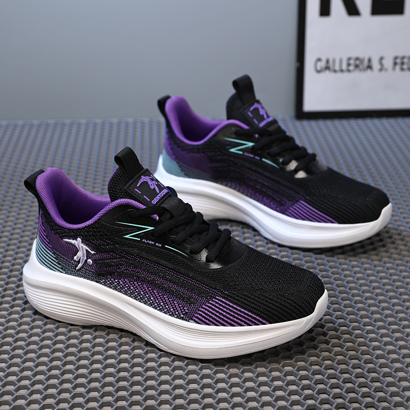 Calzado para correr para niñas Calzado deportivo de entrenamiento militar para estudiantes de secundaria para mujeres Calzado para correr de suela blanda con amortiguación ligera para estudiantes de secundaria para mujeres