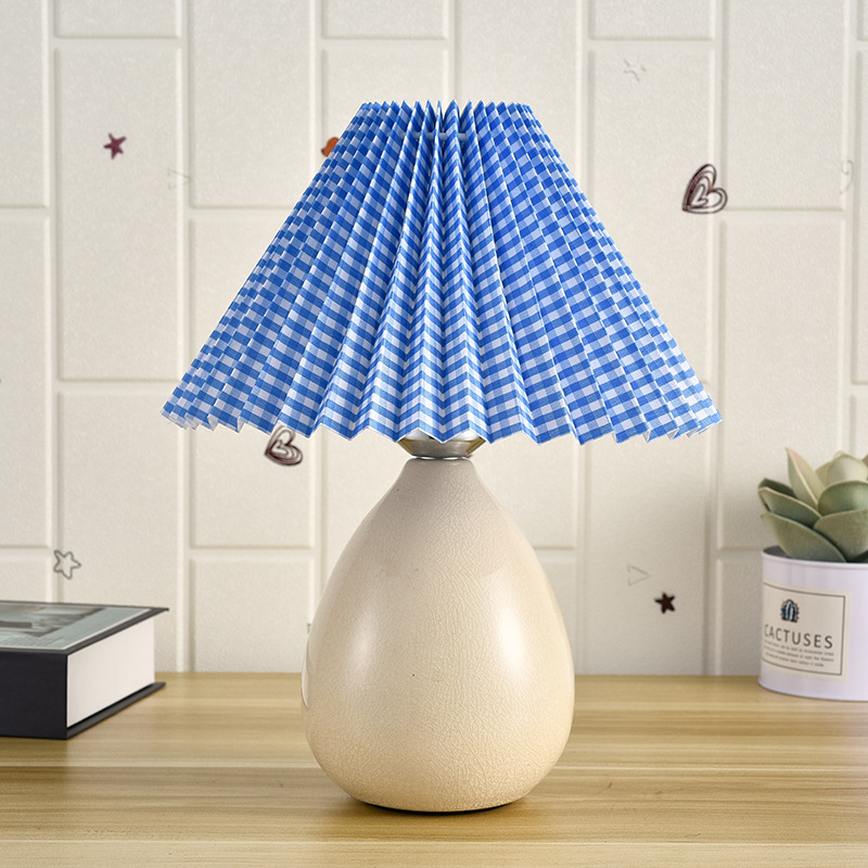 블루 체크 커버