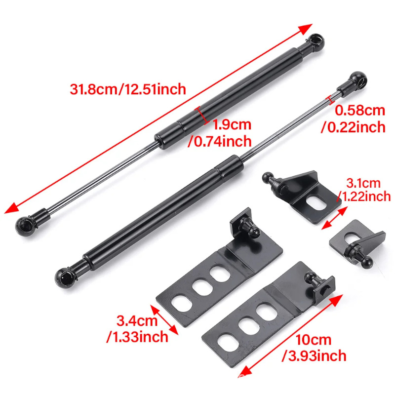 Suitable for 19-22 Toyota Rav4 Hydraulic Rod Modified Hood Hydraulic Engine Hood Support Rod
