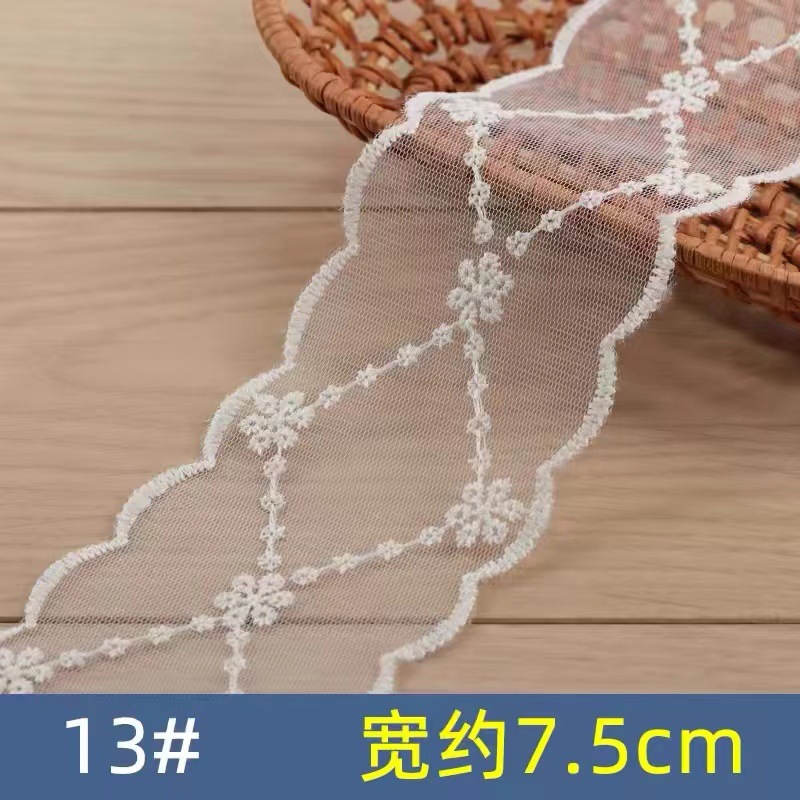 7.5cm 다이아몬드 패턴, 사이즈 5부터 시작(전체 롤은 33야드)