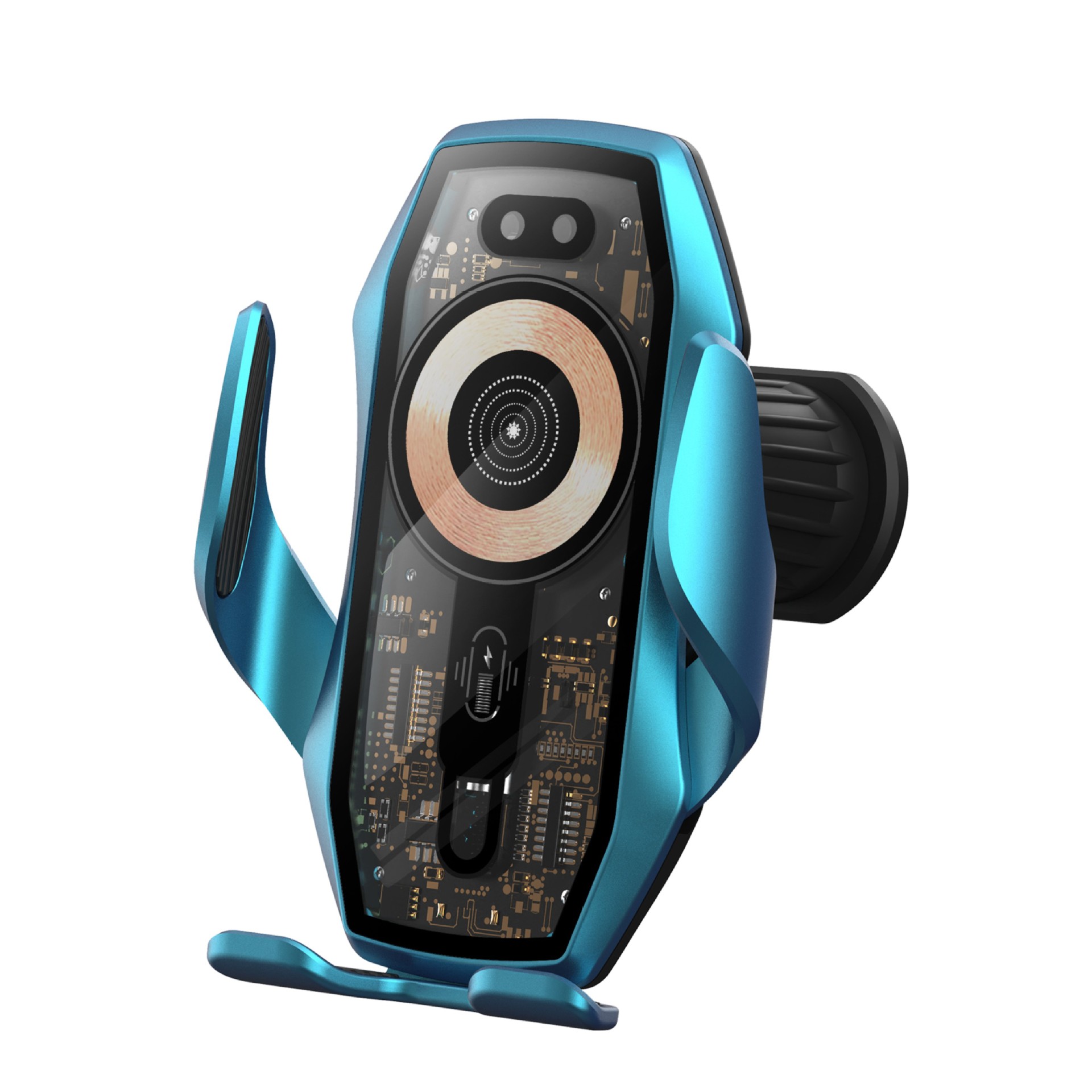 S81 Suction Cup Wireless Fast Charging Car Phone Holder