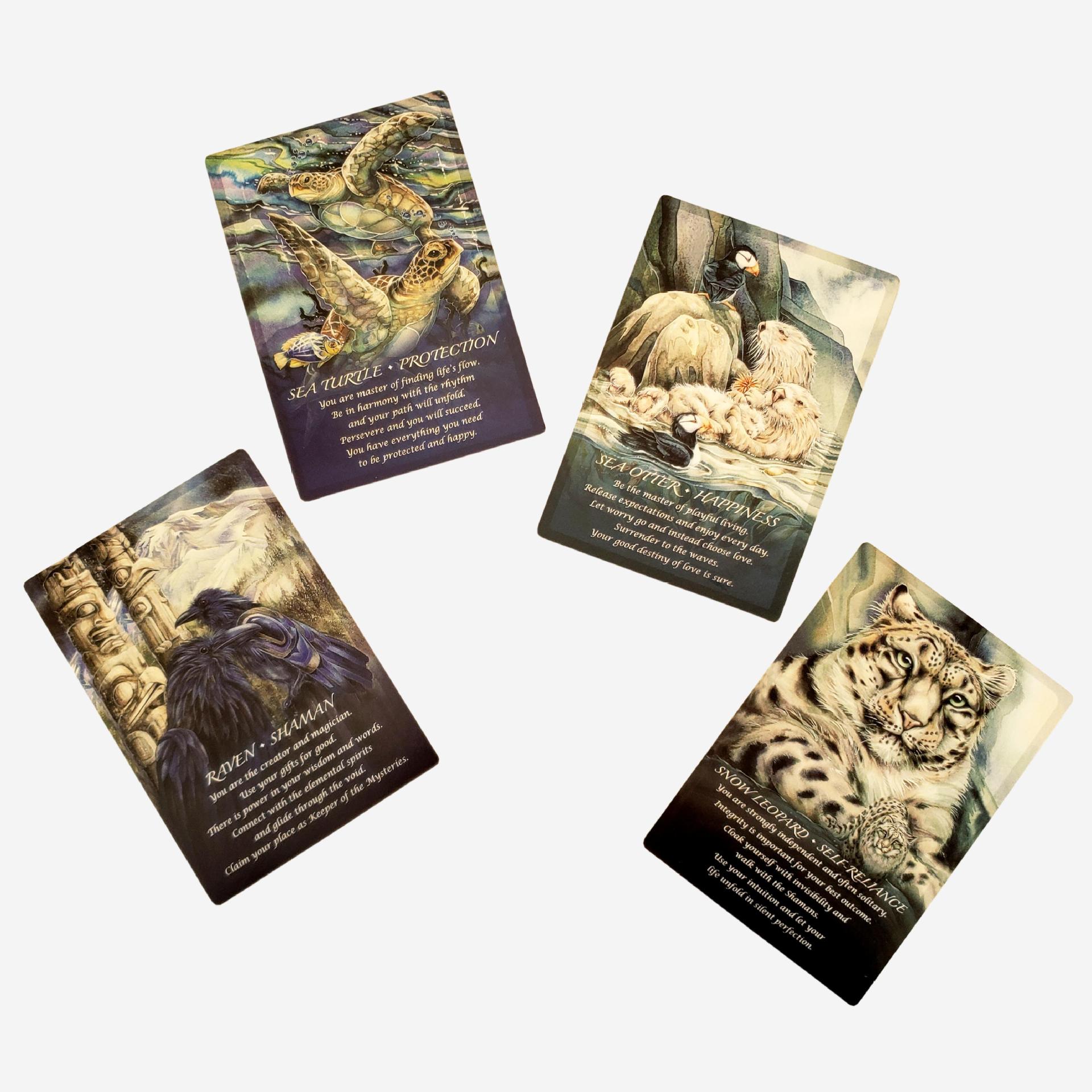 Spirit Of The Animals Orakel Deck Tierseele Gesellschaftsspiel_voghion.com