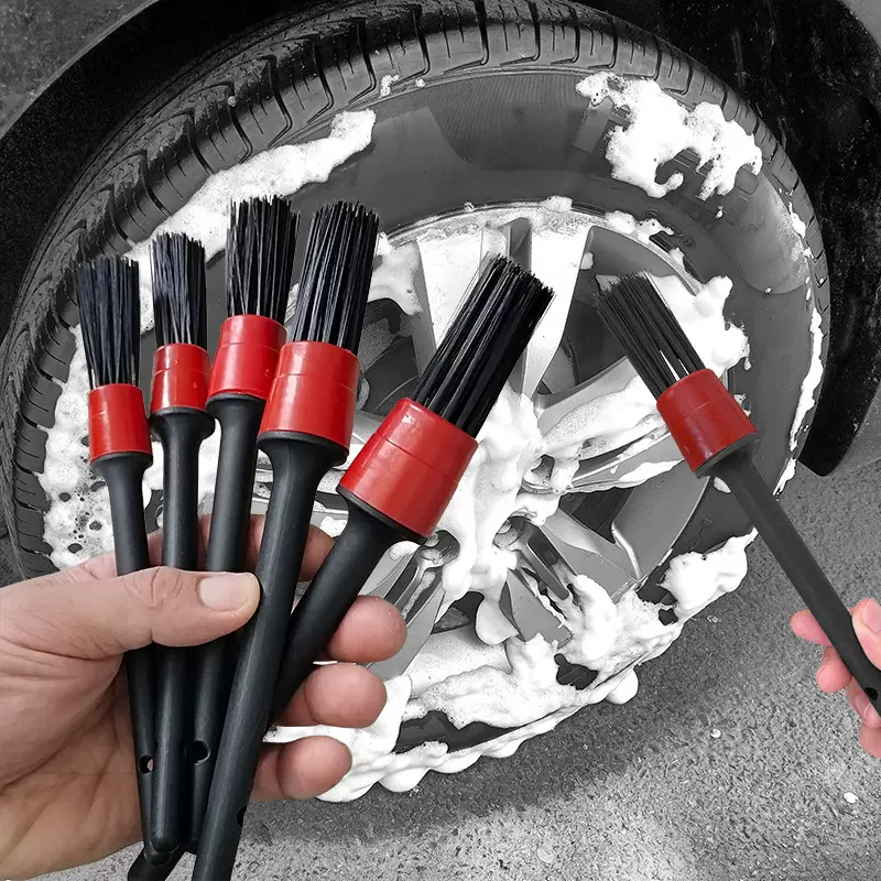 批发汽车细节刷 洗车刷子软毛轮毂内饰清理毛刷 车用除尘清洁工具