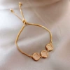 2093#Flower Ring Bracelet