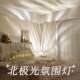 Cross-border water ripple starry light projector night light bedroom bedside Aurora lamp annual meeting creative gift