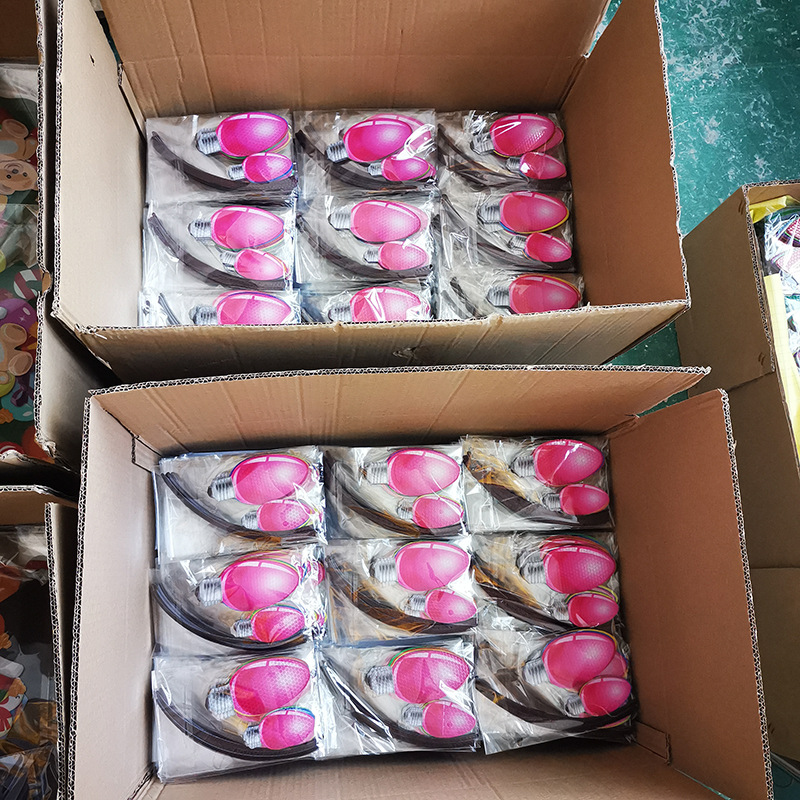 圣诞装饰反光灯泡磁贴