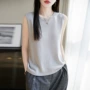 无袖女式外穿夏季针织衫