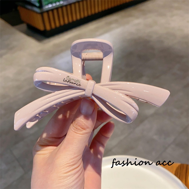 Bow gold label pink [12cm]