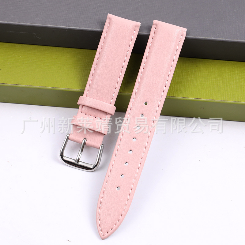 [Venta directa de fábrica] correa de reloj de cuero de ternero aguja de correa de reloj de pulsera de reloj general de cuero de vaca suave aguja al por mayor transfronteriza
