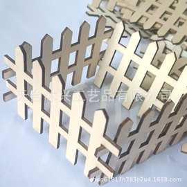 木质工艺品 花园木围栏 多肉草坪护栏栅 厂家直销促销 拍摄道具