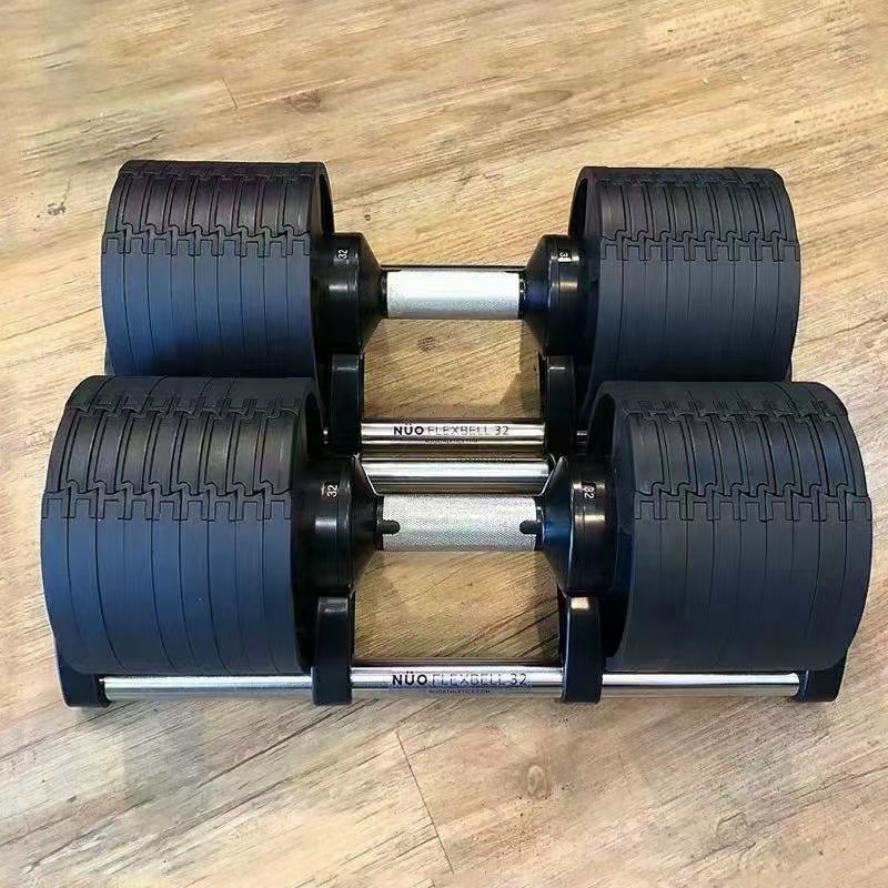 Adjustable dumbbell Gym household fast suit dumbbell Bodybuilding equipment 20 kg . 32 kg .