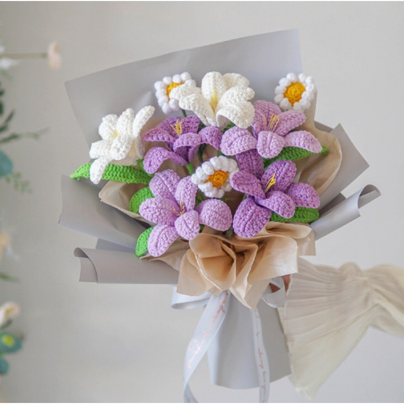 Floración Tulip Púrpura