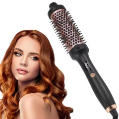 真新しい特別なアマゾンプラグインマイナスイオンヘアアイロンは髪を傷つけませんLCD電気コームヘアコームストレートヘアコーム