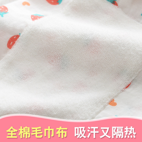 Gauze nursing arm covers for summer—breathable, pure cotton baby-holding and breastfeeding sleeves
