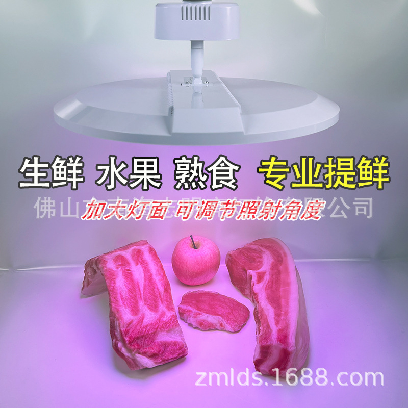 2025年飞碟灯新款生鲜猪肉海鲜牛肉羊肉鸡肉水果市场超市专用生鲜