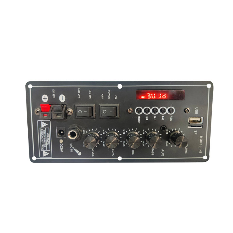 Transfronterizo dedicado amplificador de coche cuadrado danza altavoz amplificador de potencia 7,4 V batería de litio al aire libre Bluetooth carro promoción