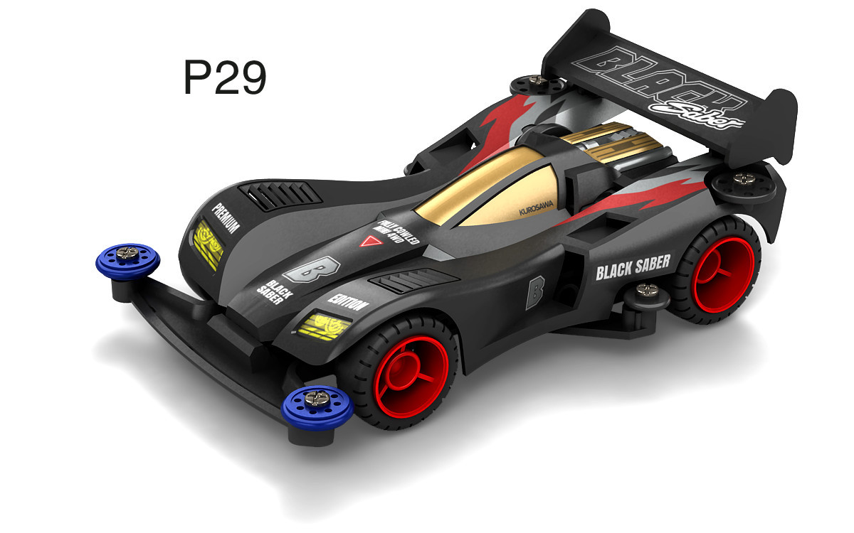 Jetpin Black Ares Assembled 4WD P29