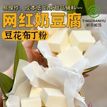 网红奶豆腐奶茶粉豆花布丁粉 甜品奶茶店原料白玉豆乳茶商用