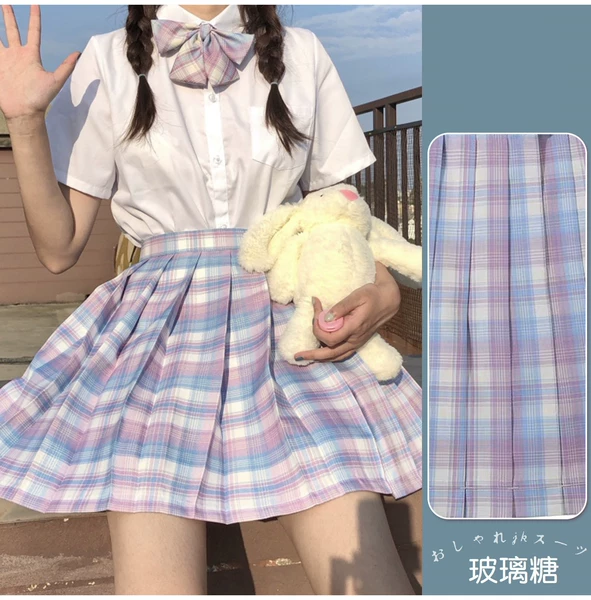 Glass skirt, set