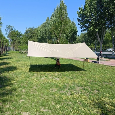 Outdoor Portable Camping Tent Canopy Multi-Purpose Camping Rainproof Curtain Awning Gilt Household Canopy Tent