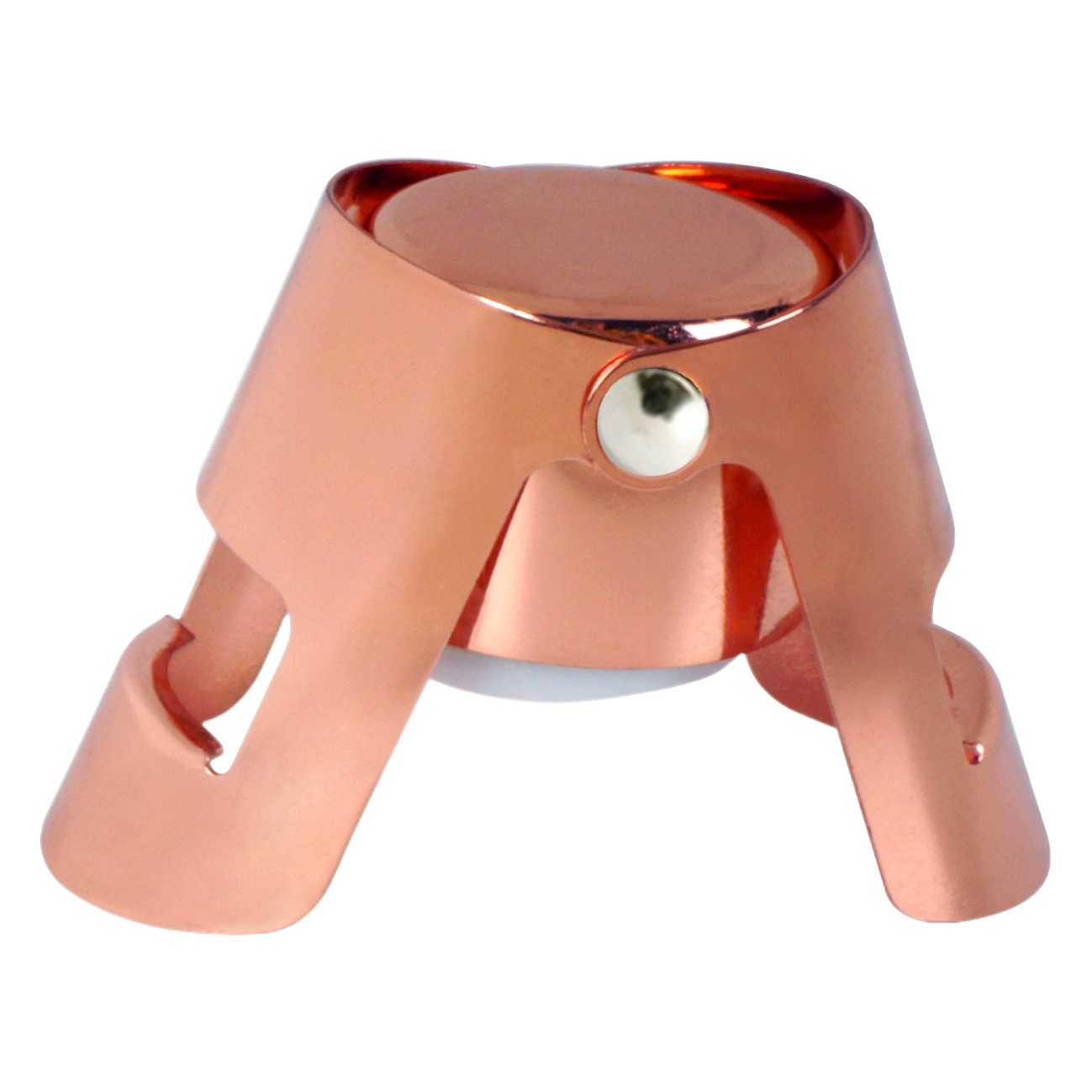 Производители оптом из нержавеющей стали винная пробка шампанского розовое золото силикагель уплотнительная пробка креативная пробка для винной бутылки