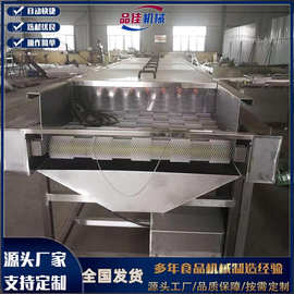 喷淋型平行毛辊清洗机价格，波浪毛辊洗果机图片