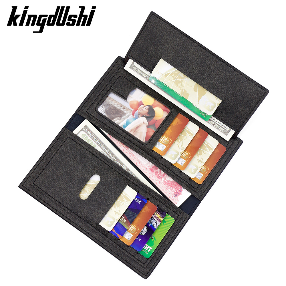 Nuevo tipo de cartera larga de hombre simple bolso de mano de hombre bolso de traje multi-tarjeta billetera bisagra monedas bolso de cambio