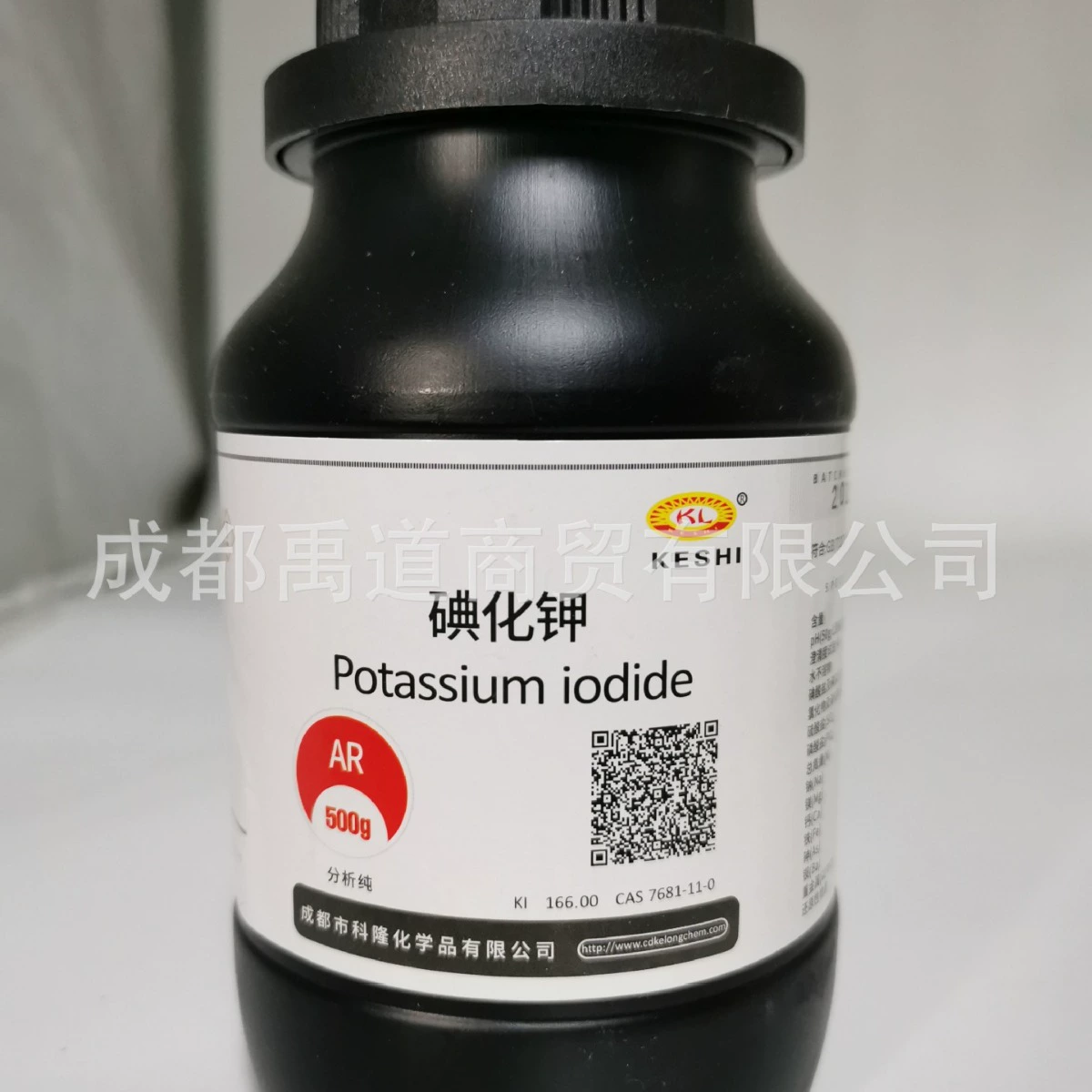 Йодид калия AR500 G KI CAS № 7681-11-0 Чэнду Келун Чэнду Цзиньшань Боди