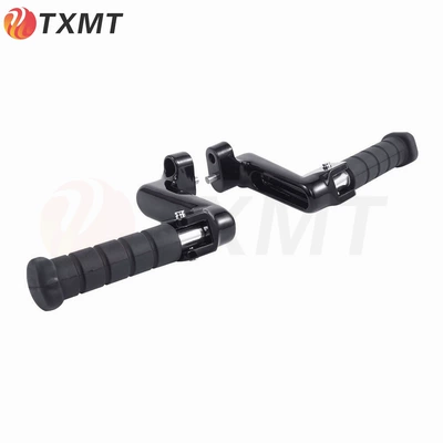 Motorcycle cushion Horse Chief Highway Master - black-rear-pedal-assembly