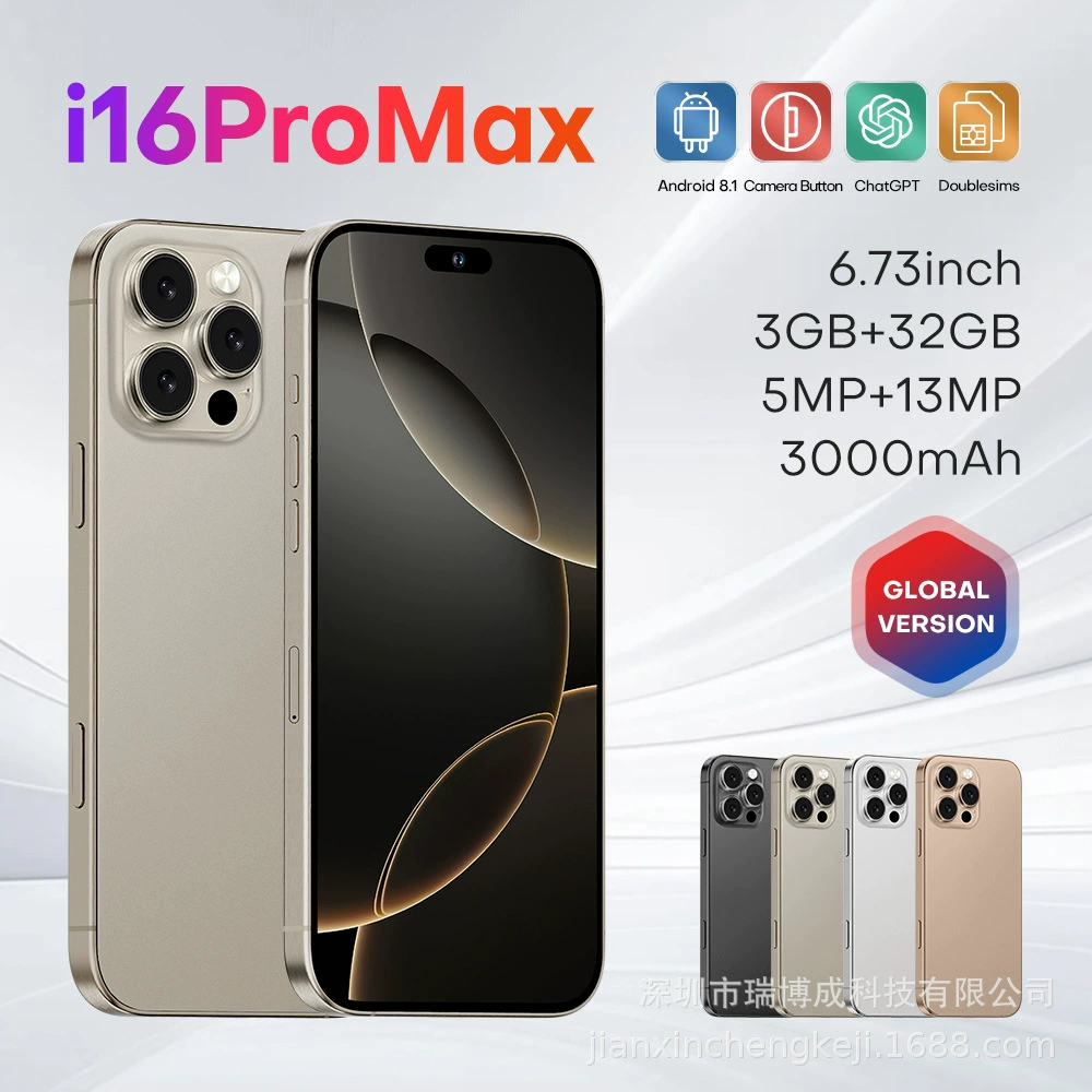 Умные часы, мобильный телефон для импорта, Intel Core i16, 16 Pro Max, Android, 73 дюйма, 3G