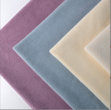 单面奥利绒双面奥粒绒面料童装卫衣睡衣保暖面料现货四面弹摇粒绒