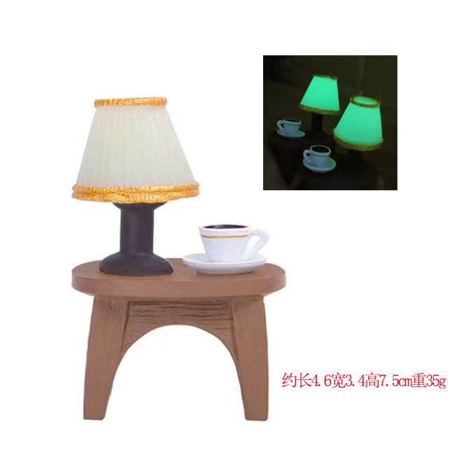 樹脂装飾品コーヒーカエル学生ギフト ZAKKA 流行の手作りブラインドボックス装飾子猫装飾品工芸品|undefined